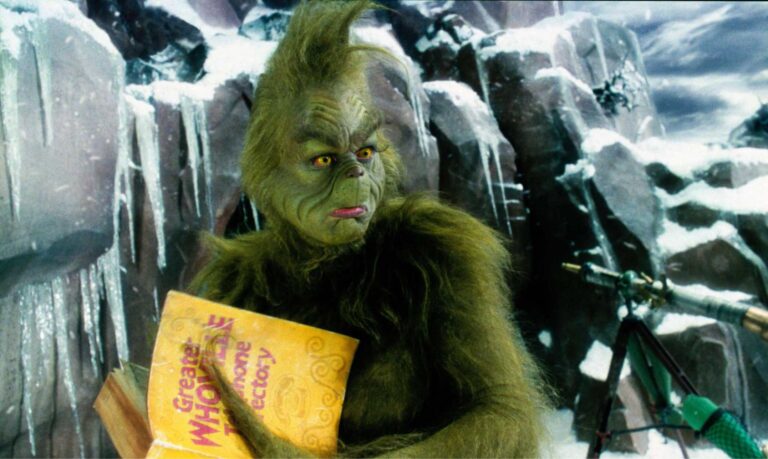 Grinch: Utrpení Jima Carreyho, pomoc agenta CIA, režisér v kostýmu a Alžběta II. na premiéře